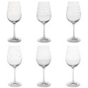 COFFRET DE 6 VERRES GRAPHIK