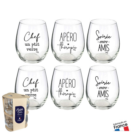 PACK 6 VERRES
