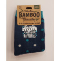 Chaussettes personnalisées CÉCILE- Fibre de bambou