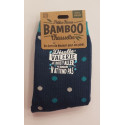 Chaussettes personnalisées VALÉRIE- Fibre de bambou