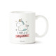 MUG JE PRENDS LA VIE COTE PAILLETTES