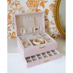 COFFRET A BIJOUX DENISE MOUMOUTE ROSE