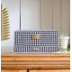 COFFRET A BIJOUX DENISE PIED DE POULE NOIR