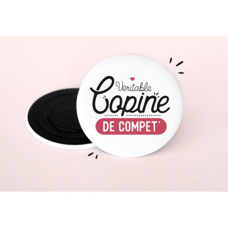 MAGNET VÉRITABLE COPINE DE COMPET