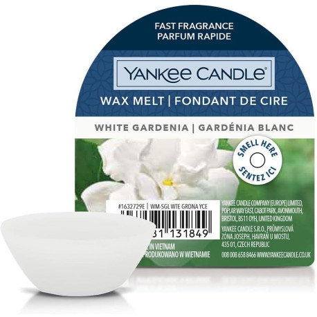Fondant parfumé Yankee Candle GARDENIA BLANC