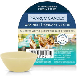 Fondant parfumé GAUFRE BANANE ET CARAMEL-Yankee Candle