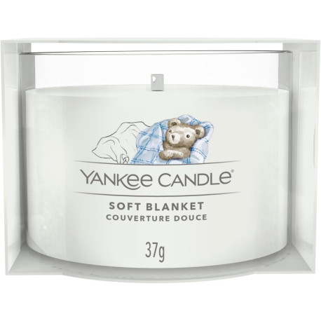 Bougie parfumée votive Yankee Candle COUVERTURE DOUCE
