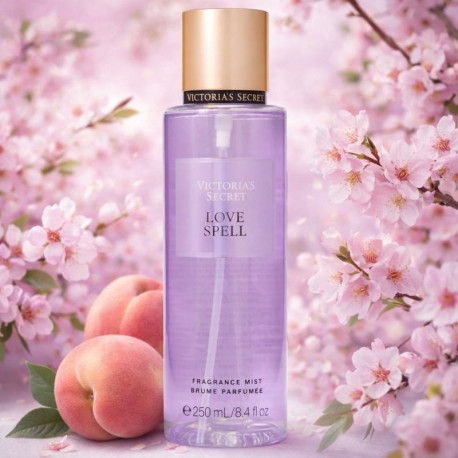Brume pour le corps Victoria’s Secret Love Spell – parfum fruité et floral