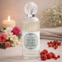 Vaporisateur Mathilde M Freesia Délice 100 ml – parfum d’ambiance doux et floral