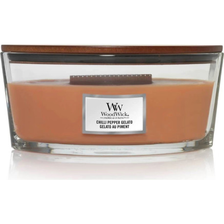Bougie parfumée Ellipse Woodwick GELATO PIMENT
