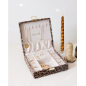 COFFRET A BIJOUX ANNE LEOPARD