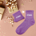 CHAUSSETTES A PAILLETTES FETARDE