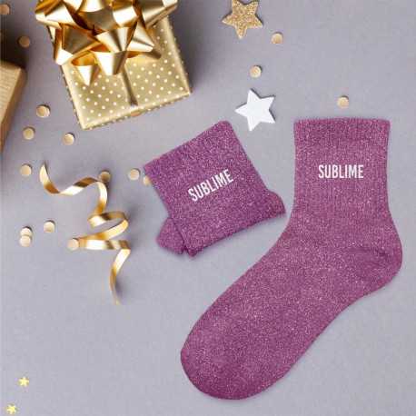 CHAUSSETTES PAILLETTES SUBLIME