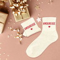 CHAUSSETTES A PAILLETTES AMOUREUSE
