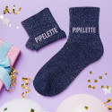 CHAUSSETTES A PAILLETTES PIPELETTE