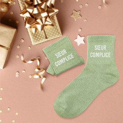 CHAUSSETTES PAILLETTES SOEUR COMPLICE