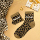 CHAUSSETTES PAILLETTES LEOPARD SAUVAGE