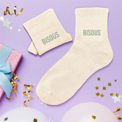 CHAUSSETTES PAILLETTES BISOUS