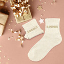 CHAUSSETTES A PAILLETTES BLONDINETTE