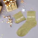 CHAUSSETTES A PAILLETTES CASSE PIED