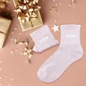 CHAUSSETTES A PAILLETTES CHATON