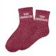 CHAUSSETTE PAILLETTES TEAM EMMERDEUSE