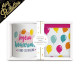 COFFRET MUG CHAUSSETTES PAILLETTES JOYEUX ANNIVERSAIRE
