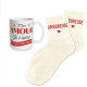 COFFRET MUG CHAUSSETTES PAILLETTES AMOUREUSE