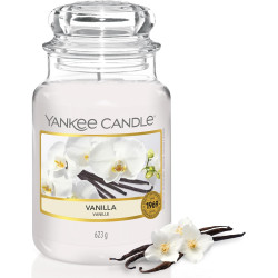 Bougie parfumée grande jarre Yankee Candle VANILLE VANILLA