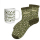 COFFRET MUG+CHAUSSETTES PAILLETTES FOLASSE