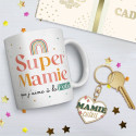 COFFRET MUG+PORTE CLÉS MAMIE CHÉRIE