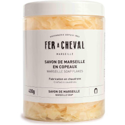 COPEAUX de savon de Marseille 400 GR-Fer a Cheval