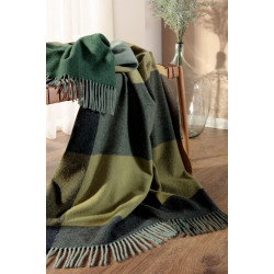 PLAID PLEASANT GREEN 130X170