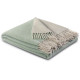 PLAID SALVIA CREME 130X170