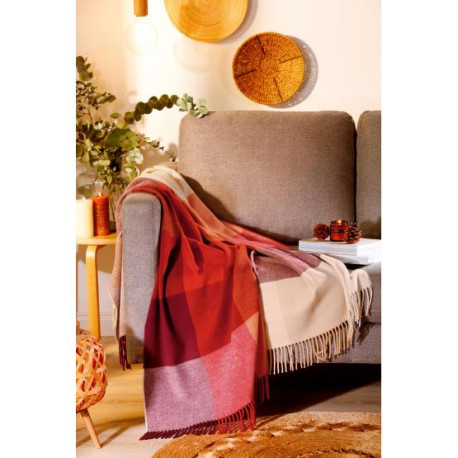 PLAID 130X170 VARIOUS TERRA