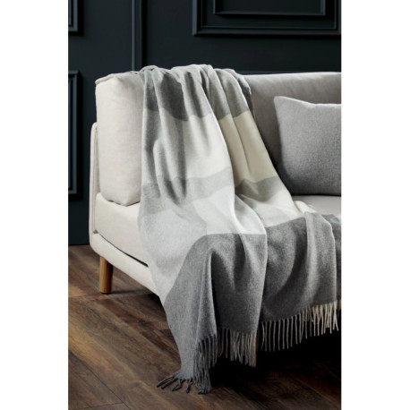 PLAID 130X170 PLEASANT GREY
