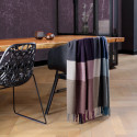 PLAID VARIATION PURPLE 130X170