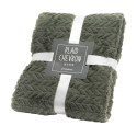 PLAID CHEVRON KAKI 130X170