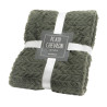 PLAID CHEVRON KAKI 130X170