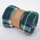 SHERBA PLAID ECOSSAIS VERT 130X170