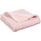 PLAID VIEUX ROSE 130X170