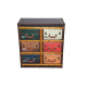 MEUBLE VALISE DOUBLE 6 TIROIRS