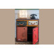 MEUBLE VALISE 2 TIROIRS & 2 PORTES