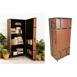 MALLE DE RANGEMENT & BIBLIOTHÈQUE