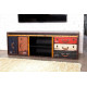 MEUBLE VALISE TÉLÉ 2 PORTES & 3 TIROIRS