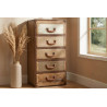 MEUBLE VALISE 5 TIROIRS
