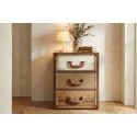 MEUBLE VALISE 3 TIROIRS
