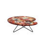 TABLE BASSE PALETTE DE PEINTURE