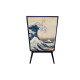 MEUBLE HAUT 2 PORTES HOKUSAI