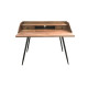 BUREAU BOIS PIN & MÉTAL